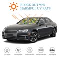 thumbnail image 6 of Bingfone Lemons On Striped Car Windshield Sunshade,Sun Foldable Sun Shield Sun Visor For Car - Small, 6 of 8