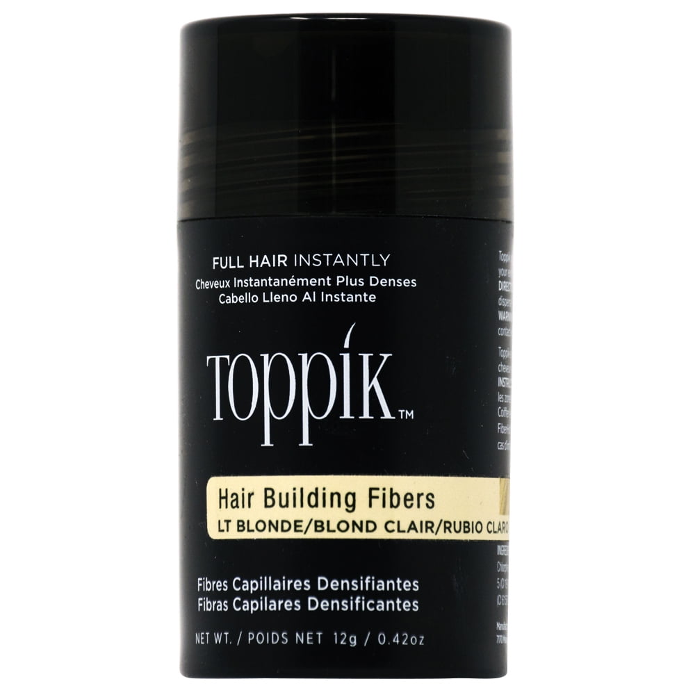 Toppik Hair Building Fibers Light Blonde 0.42oz - Walmart ...