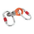 thumbnail image 1 of Accesorio para colgar de 30 kN Seguridad Colgador sin fricción de 360 grados Rotación de ojo a ojo 1 anillo 2 carabiners Zulema  Anillo universal, 1 of 8