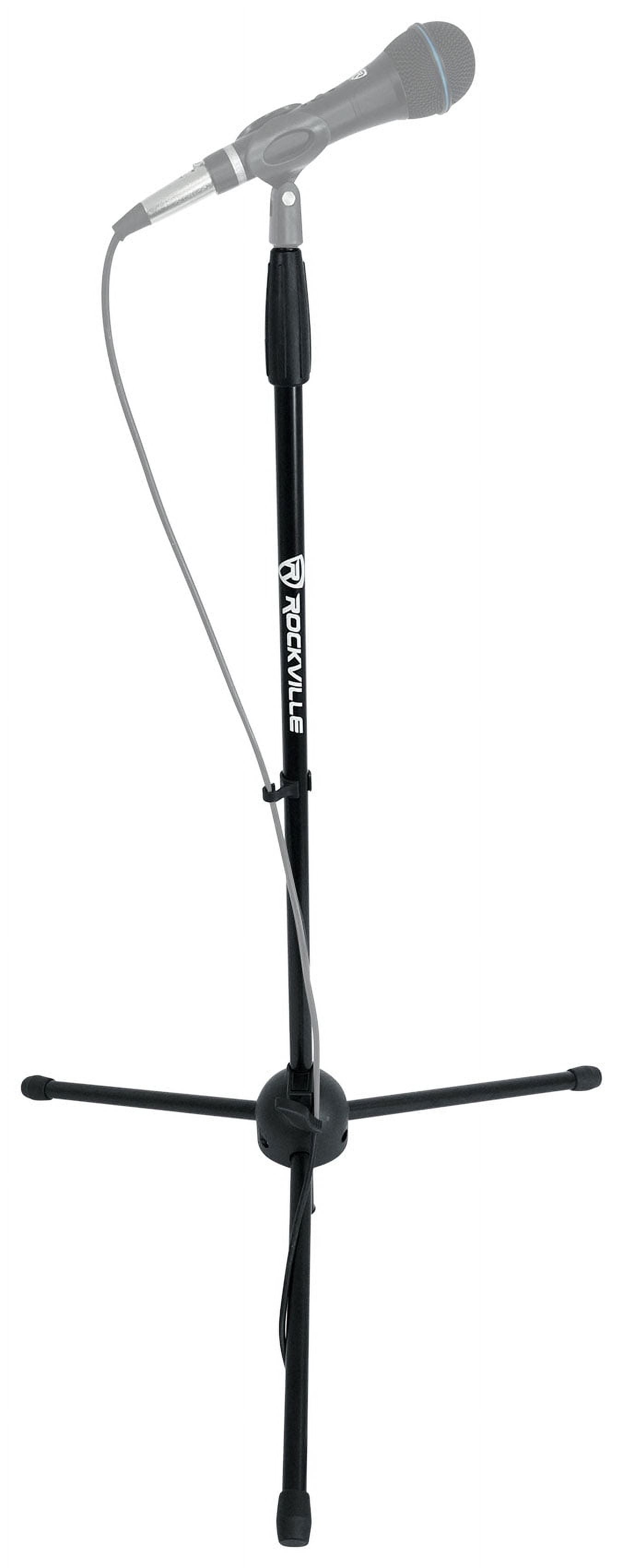Rockville ROCK PARTY Dual 6.5" Karaoke Machine System w/LED's+Mic+Tablet Stand
