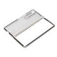 thumbnail image 1 of Fashionable Electroplated Phone Case - Silver | Drop Protective & Folding Cover for Z Fold 3, 1 of 10