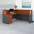 thumbnail image 2 of Bush Business Furniture Series C 72" L Shaped Reception Desk in Auburn Maple, 2 of 8