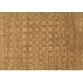 thumbnail image 1 of Ahgly Company Indoor Rectangle Abstract Brown Contemporary Area Rugs, 2' x 5', 1 of 4