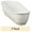 Off-White, variant on Mainstays Ferenza Recycled Resin Planter, 14in x 14in x 10in, White