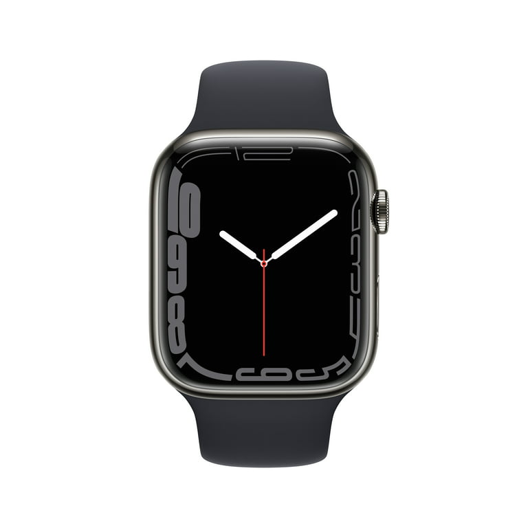 Apple Watch Series 7 GPS + Cellular Silver Stainless Argent Bracelet  Milanese 45 mm - Montre connectée - Garantie 3 ans LDLC