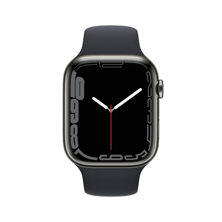 Apple Watch Series 7 GPS + Cellular, 45mm Graphite Stainless Steel