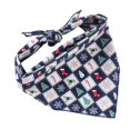 thumbnail image 2 of Pet Print Scarf Plaid Colorful Bib Christmas Small Checkered Scarf, 2 of 4