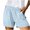 Mint Green, variant on Shorts for Women,Linen Pants Women Women's Spring Summer Solid Cotton Li Nen Shorts With Split Pocket Casual Pants Workout Shorts,Cargo Pants Women,Pants for Women Blue Pants L