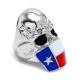 thumbnail image 1 of Día de la Independencia Anillo de calavera Personalidad Anillo de bandera de los hombres retro ShuxiuWang 8390612267598, 1 of 1