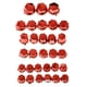 thumbnail image 2 of 30 piezas prácticas de cubierta y tapa de tornillo de perno de enchufe de motocicleta, rojo, 2 of 6