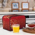 thumbnail image 6 of Fotbe Merry Christmas for Two Slice Toaster Cover, Fingerprint Protector, Super Soft Appliance Cover And Dust Cover,Bread Dust Cover & Fingerprint Protection, 6 of 7