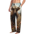 thumbnail image 6 of Honiee Grassland Sunflower Cow for men - a sleek fusion of Straight Pajama Pants, versatile Lounge Pants, and cozy Sleepwear, all rolled into one-, 6 of 6