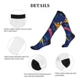 thumbnail image 5 of Sikiie Dinosaurs 1 Pairs Compression Socks for Men and Women 15-20 mmHg Running Support Socks, 5 of 7