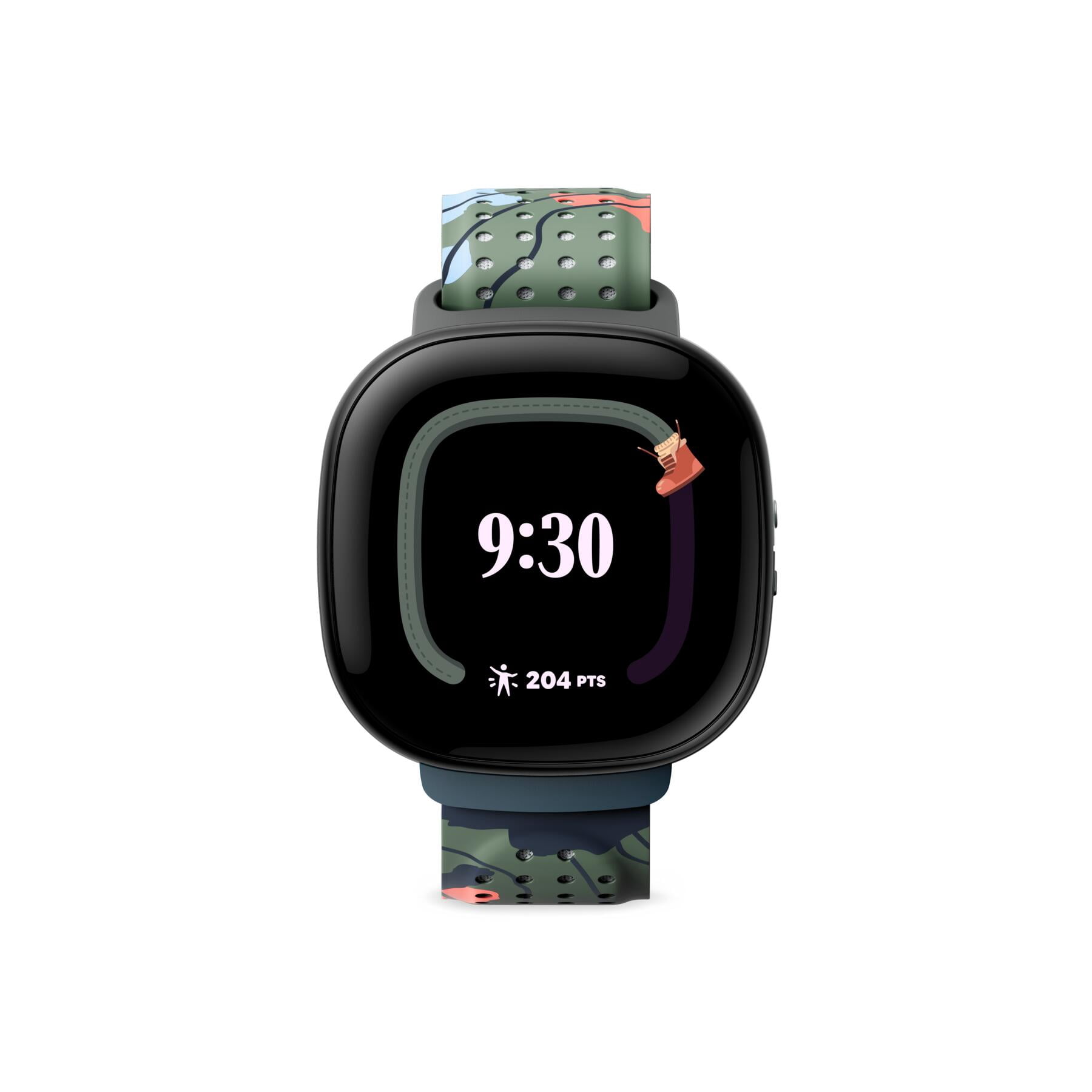 Fitbit Ace LTE Band - Kids Smartwatch Band - Water Resistant - One Size Fits All - Camp Nightmare