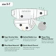 thumbnail image 4 of The Honest Company, Clean Conscious Disposable Baby Diapers, All The Letters & So Delish Prints, Size 6, 66 Count (Select for More Options), 4 of 10