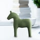 thumbnail image 4 of Adorno de caballo Bling Bling Figura de caballo de madera pintada a mano, 4 of 10