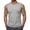 Gray, variant on Mens UPF 50 Athletic Quick Dry Muscle Tank Top Moisture Wicking Active Sleeveless Gym Shirts Tops for Men Big and Tall Size M-3XL White