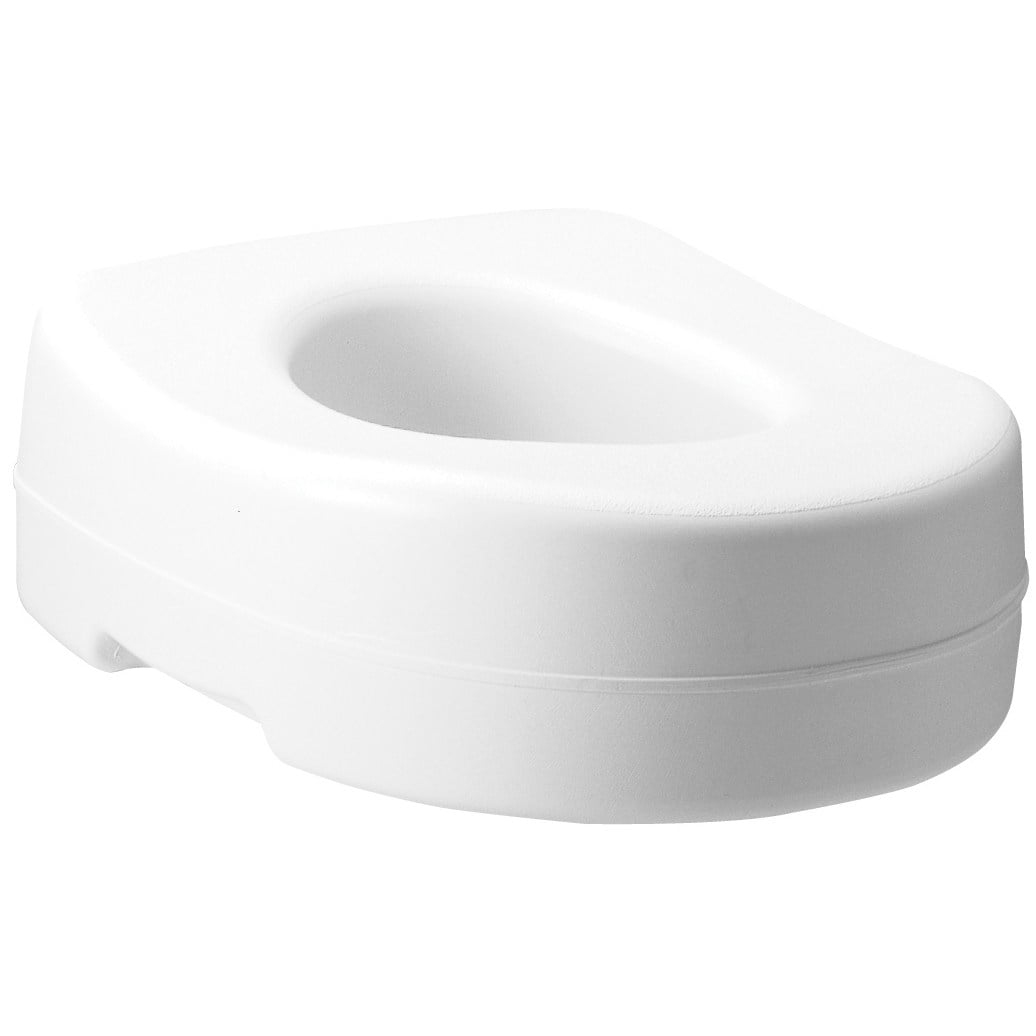Adds 5 Inch Of Height To Toilet Raised Toilet Seat W Carex Toilet Seat Riser 
