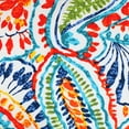 thumbnail image 5 of Sunnydaze 16" x 16" Bold Paisley Polyester Square Outdoor Throw Pillows, 2 Count, 5 of 7