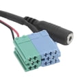 thumbnail image 4 of Adaptador de audio con cable auxiliar Bluetooth 5.0 de 59,1 pulgadas con micrófono apto para puerto estéreo de 8 pines y 6 pines, 4 of 8