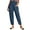 Navy, variant on Akiihool Women Pants Yoga Pants for Women Capris High Waist Leggings with Pockets Wide Leg Exercise Workout Crop Straight (Navy,3XL)