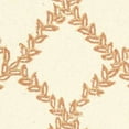 thumbnail image 3 of SAFAVIEH Chelsea Alecia Geometric Borders Wool Area Rug, Ivory/Camel, 1'8" x 2'6", 3 of 9