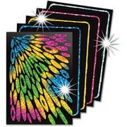 Melissa & Doug Scratch Art Scratch and Sparkle Artist Trading Cards - 52-Pack, Holographic