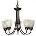 thumbnail image 2 of Boston Harbor A2242-6-VB Five Light Chandelier, Venetian Bronze, 2 of 2