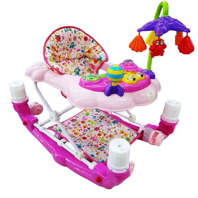 Andadera Mecedora BabyTek Cangrejo Rosa