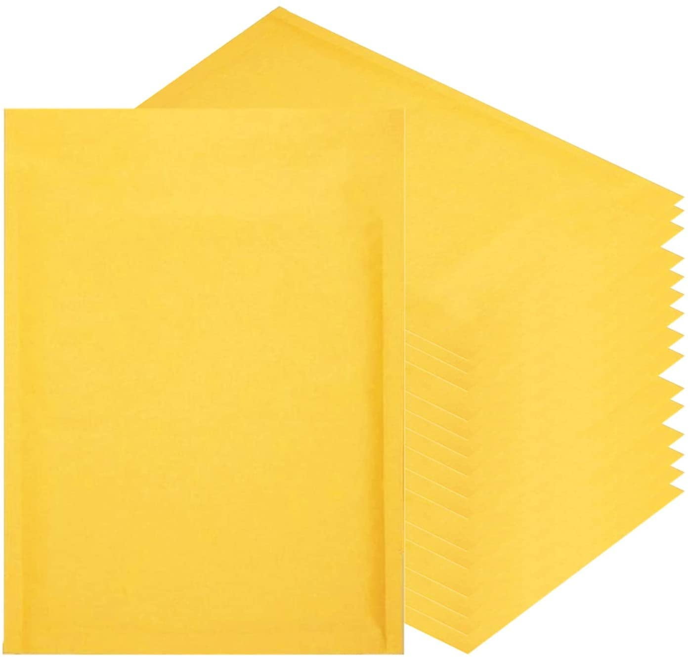 AMZ Supply yellow Kraft Bubble Mailers 6x9 Padded Envelopes 6 x 9 Kraft