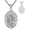 Serenity Prayer, variant on 925 Sterling Silver St Benedict/Virgin Mary/Serenity Prayer Pendant Necklace Religious Amulet Jewelry for Men Women
