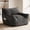 Gray, variant on LQLI Bean Bag Chair for Adults & Kids, Giant Bean Bag Sofa with Side Pocket, Corduroy Beanbag Chair with Armrests, Comfy Stuffed Floor Sofa for Living Room Bedroom Dorm