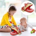 thumbnail image 3 of Juguete Para Morder Los Dedos, Juego De Juguetes Para Los Dientes Para Niños Juego De Dientes De Cocodrilo Para Niños Para Juegos De Entretenimiento Familiar, 3 of 7