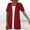 01 Red, variant on Weiqiqre Women's Tops Lightweight Open Front Cardigans Short Sleeve Casual Soft Knit Cardigan Sweaters with Pocket