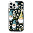 thumbnail image 1 of MUNDAZE Apple iPhone 12 Pro Cute White Daisies Gnomes Flowers Floral Double Layer Phone Case Cover, 1 of 5
