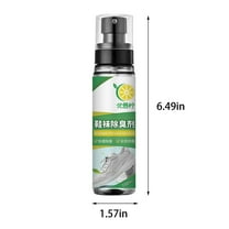 PRINxy Shoe Deodorizer Foot Spray And Shoe Odor Eliminator-No More Smelly Shoes Or Stinky Shoes And Socks Deodorant Spray Sports Shoes Sneakers Antiodor 100ml White