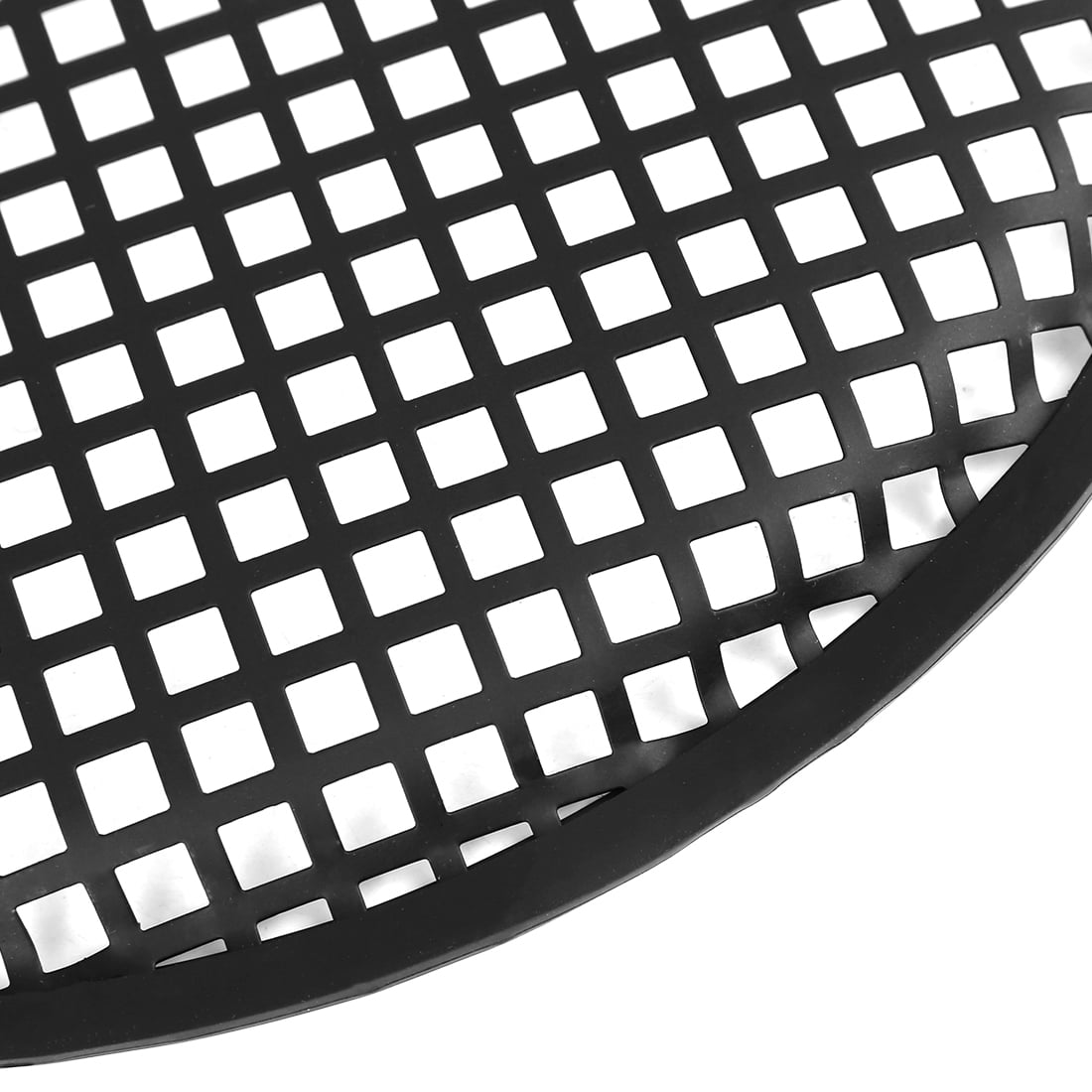Unique Bargains 2pcs Black Car for Audio Speaker Cover Metal Mesh Grill 12"
