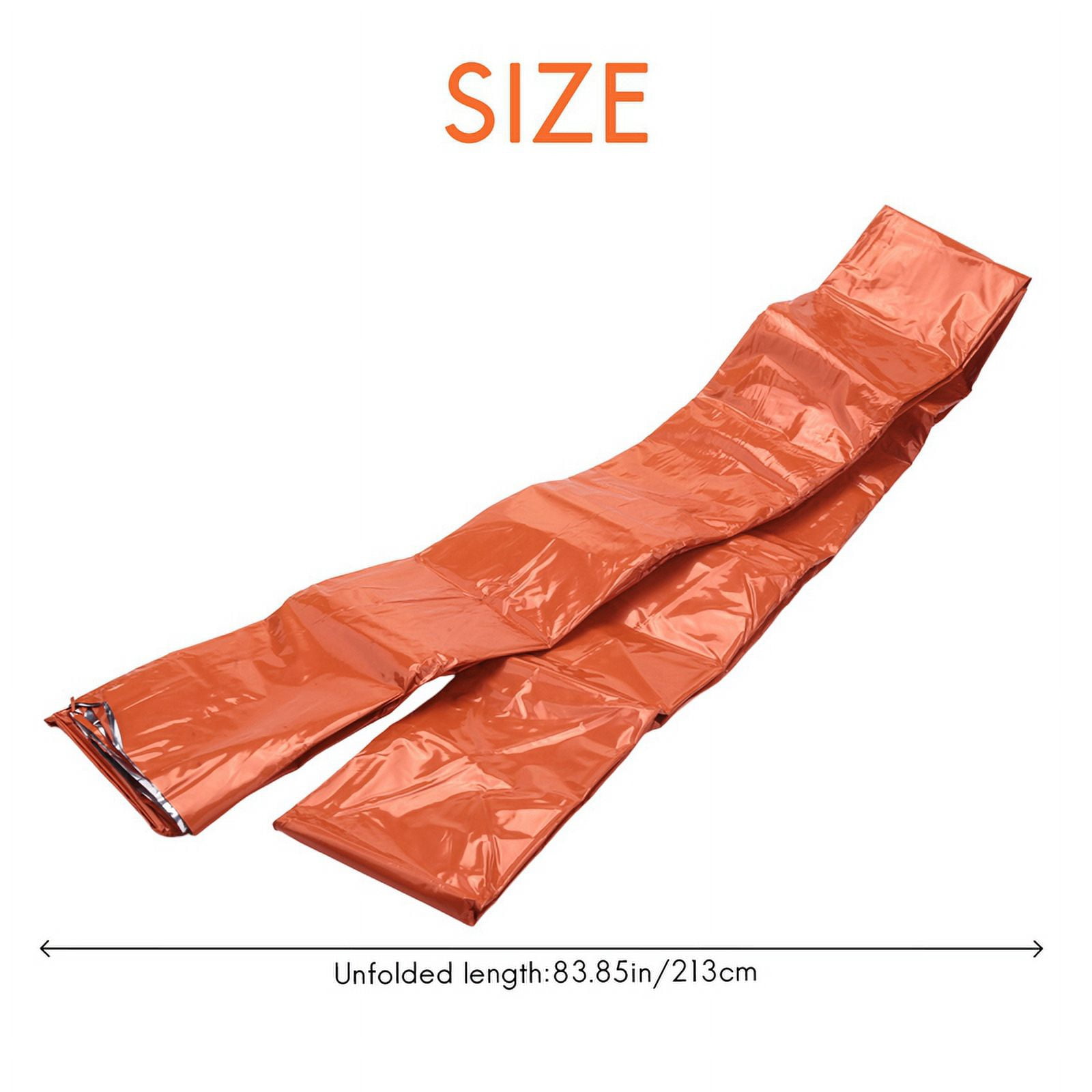 12-Pack Emergency Sleeping Bag Thermal Waterproof Survival Blanket for Outdoor Camping Hiking