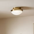 thumbnail image 6 of 52544BNB Kichler Lighting Bretta - 2 Light Flush Mount In Traditional Style-7.25 Inches Tall and 13.5 Inches Wide-Brushed Natural Brass Finish, 6 of 10
