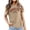 A-Khaki425, variant on JAJAHO Womens Crew Neck Tee Letter Print Short Sleeve T Shirt Casual Soft Basic Top Boyfriend Streetwear Stylish Tops