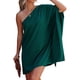 thumbnail image 1 of SAYOO Vestido corto de fiesta de club de verano con manga de murciélago suelta de un hombro para mujer SAYOO  Sexy, 1 of 4