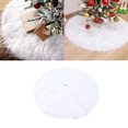 thumbnail image 4 of Falda de Árbol de Navidad ANGGREK Artificial 35,4 Pulgadas Gruesa y Esponjosa, 4 of 8