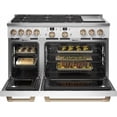 thumbnail image 3 of 48 Inch Smart Professional Dual Fuel Range with 6 Sealed Burners, Double Oven,, 3 of 6