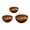 B, variant on mdesiwst 3Pcs/Set Metal Bird Baths Retro Wall Mounted Bird Bath 6cm 8cm 10cm Wild Bird Bath Feeder for Garden Backyard Outdoor Decor