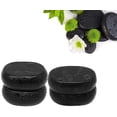thumbnail image 3 of Pack Of 4 Professional Massage Hot Stones, Natural Thermal Basalt For Hydrotherapy, Massage Therapy And Relaxation, 3 of 4