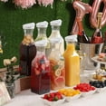 thumbnail image 3 of Sunjoy Tech 1 5L Square Water Carafe Top Lid Juice Containers Clear Pitcher Leakproof Iced Tea Juice Water Jug for Home Bar Kitchen Restaurant, 3 of 7