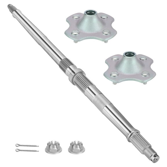 M MATI Rear Wheel Axle & Hubs for Honda Recon 250 TRX250TM TRX250TE 1997-2024