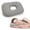 Sky Gray, variant on Ear Piercing Pillow for Side Sleepers, Ear Pillows with Holes for Ear Pain, Ear Inflammation Pressure Sores (Black)