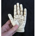 thumbnail image 4 of Palmistry Hand Model Resin Sculpture Fortune Telling Palm Reading with Booklet, 4 of 4