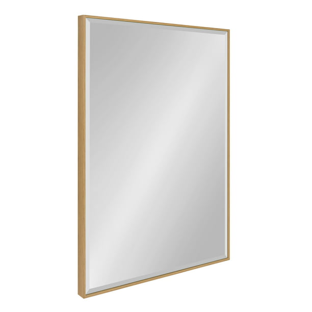 Kate And Laurel Rhodes Large Framed, Large Rectangle Wall Mirror For Living Room